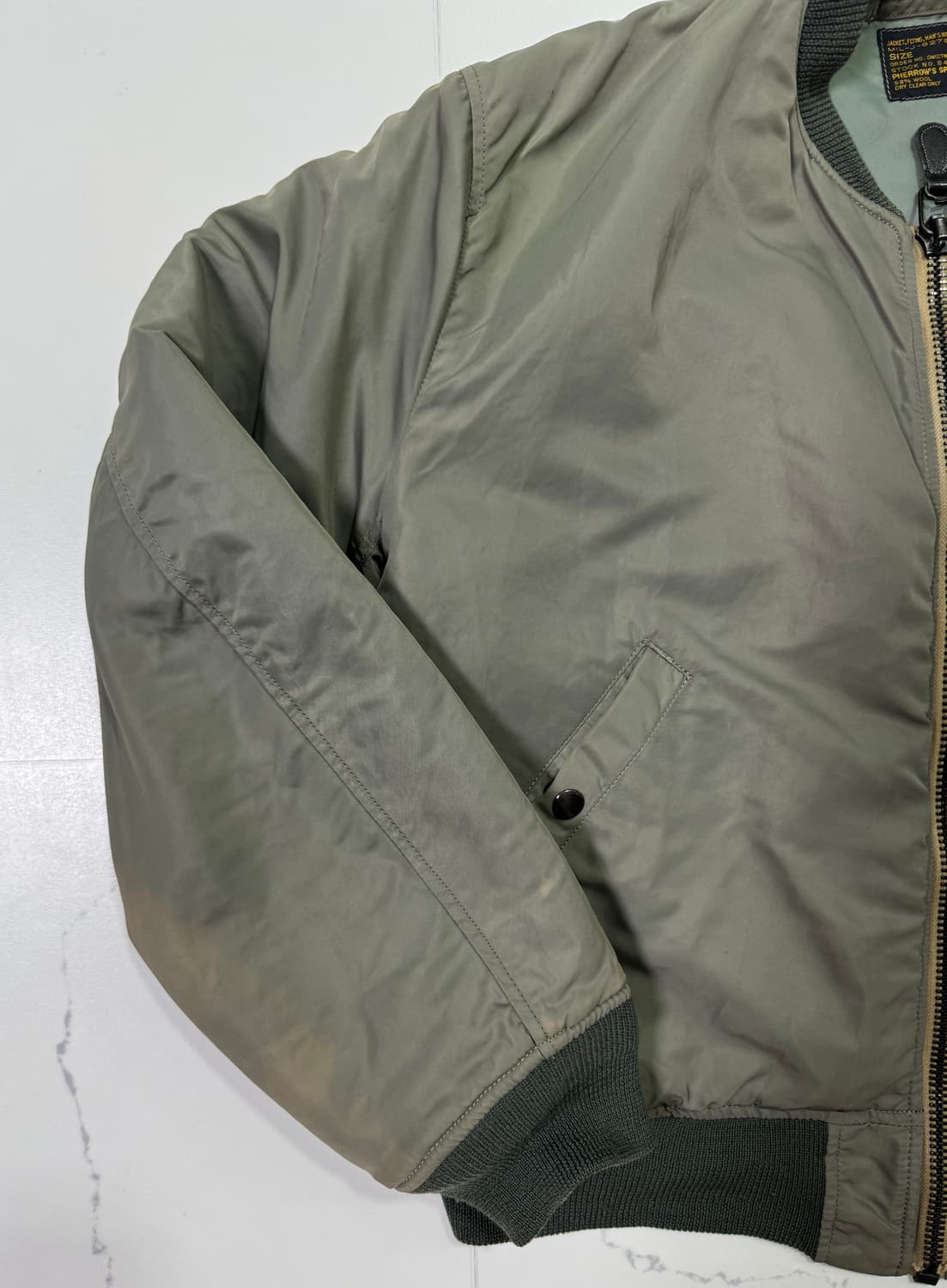 페로우즈 MIL-J-8279B 복각 ma-1 L 상품이미지4