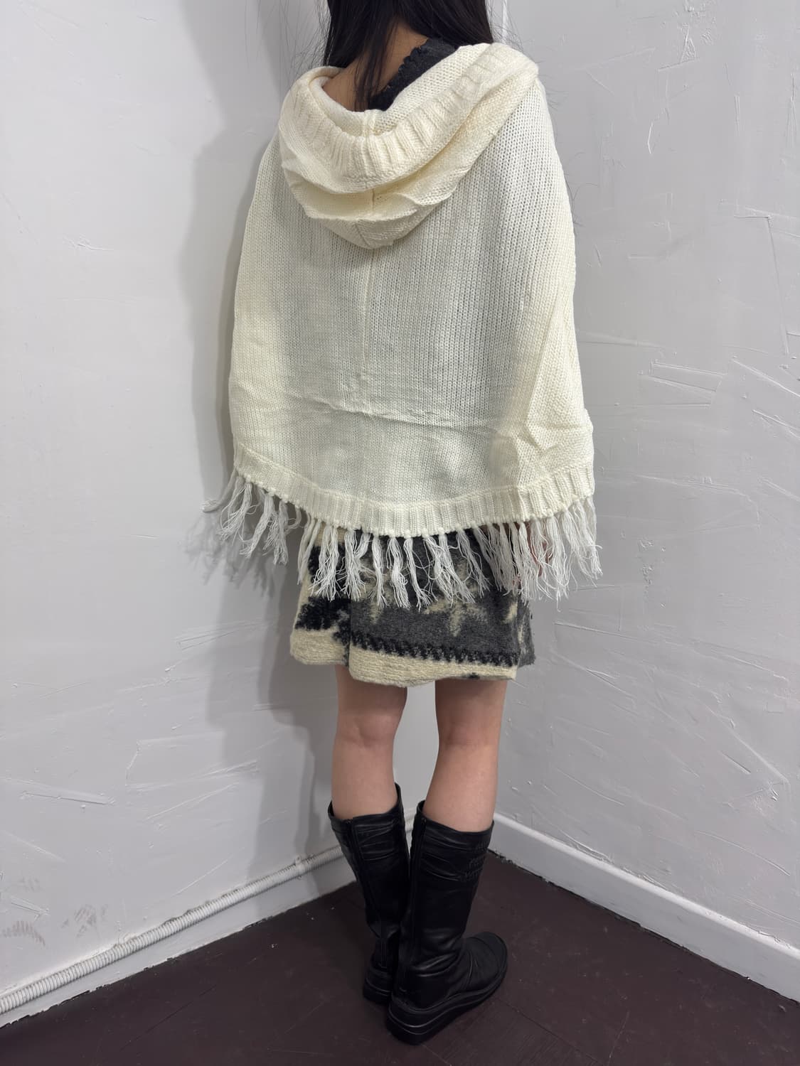 winter wool mini skirt 상품이미지7