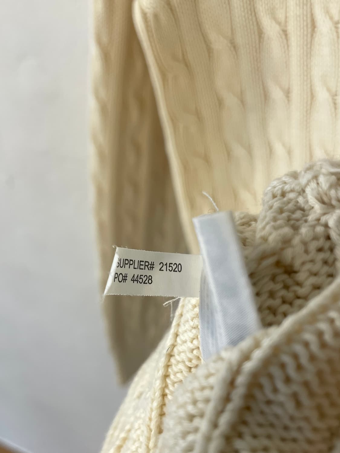 폴로 케이블 가디건  상품이미지8