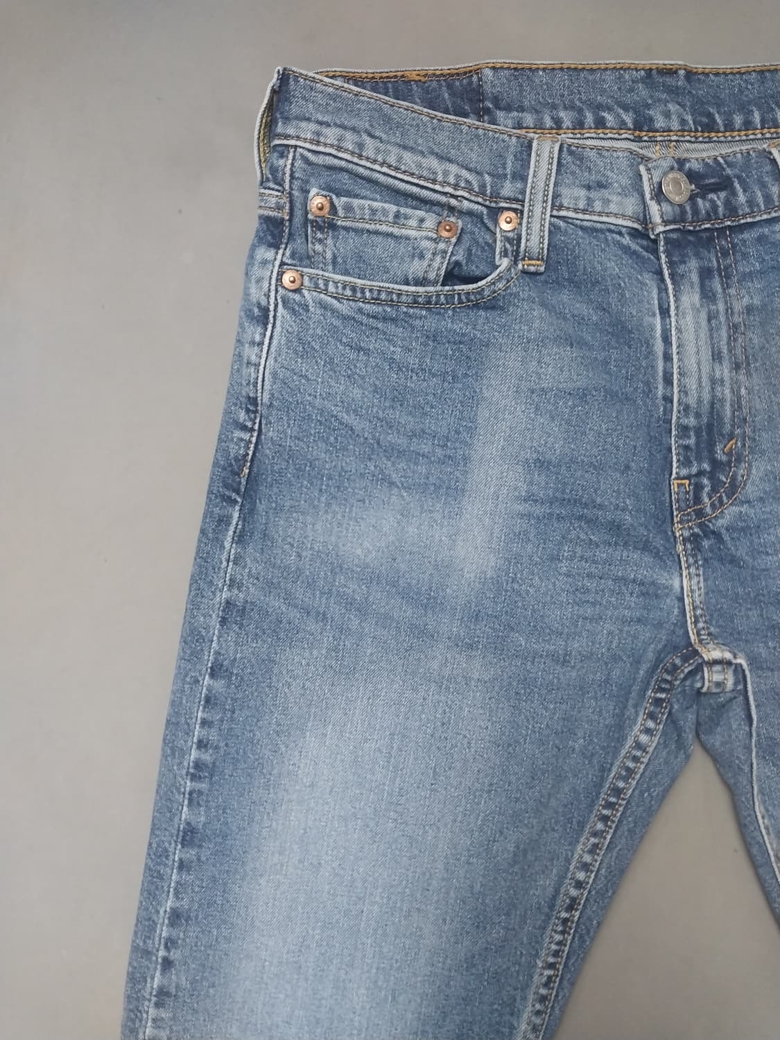 [30] 리바이스 502 면 레이온혼방 레귤러 테이퍼드진 청바지 상품이미지2