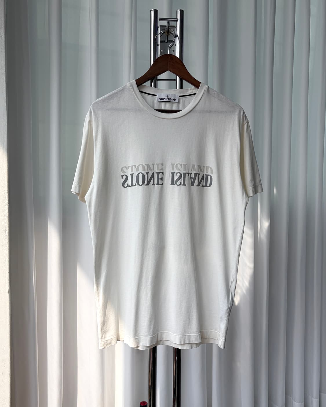 [L]스톤 아일랜드 리플렉티브 반팔 티셔츠 상품이미지3