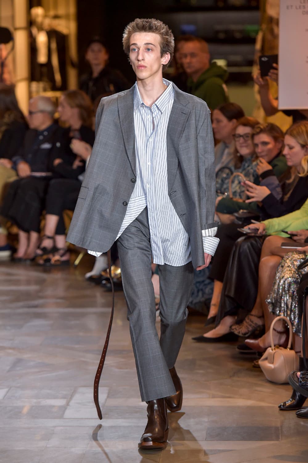 베트멍 꼼데가르송 17ss 벤딩 셔츠 상품이미지1