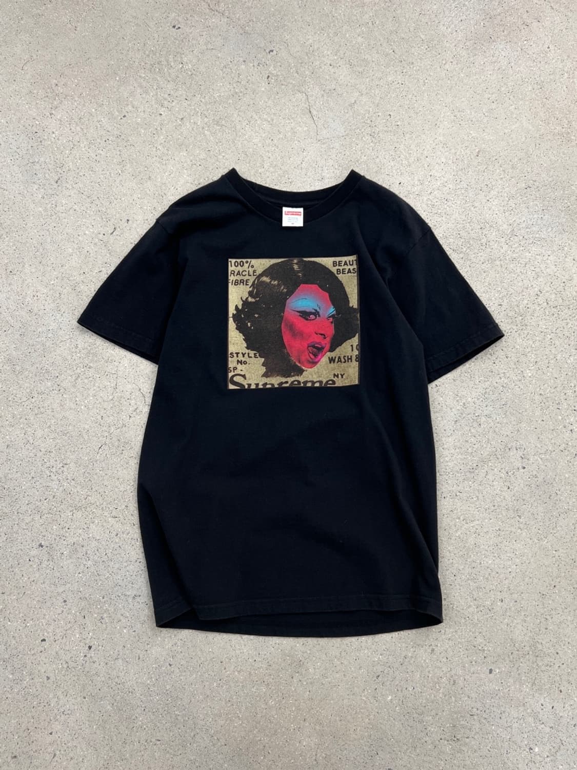슈프림 썸 걸스 블랙 반팔 티셔츠 상품이미지2
