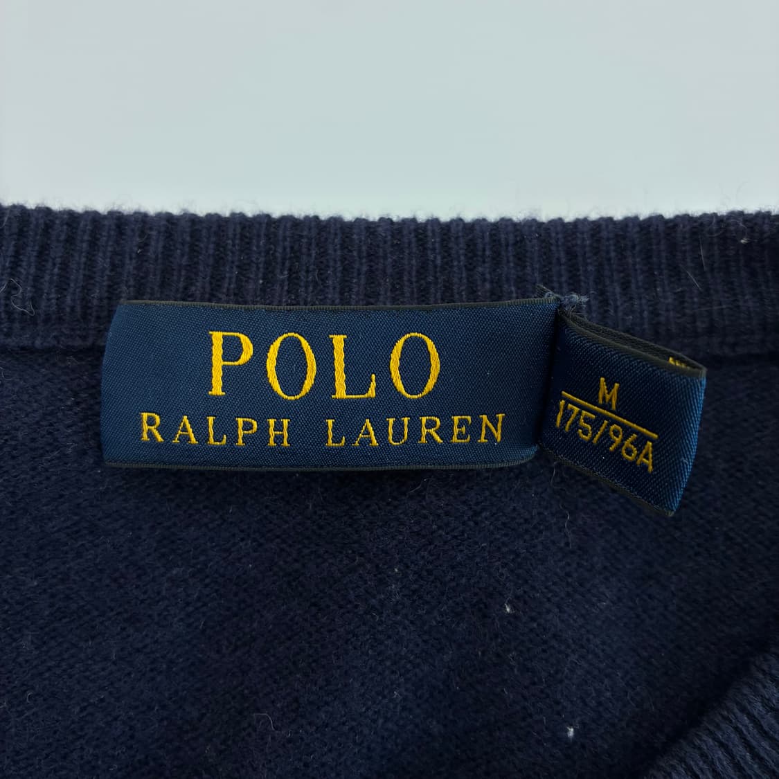 Polo 폴로 랄프로렌 네이비 울 라운드 니트 상품이미지4