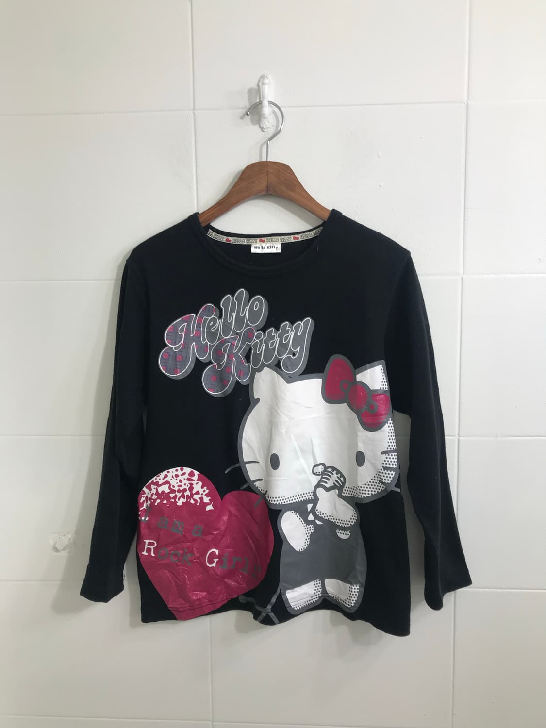 헬로키티 도트 데일리 너드 니혼진 블랙 코디세트 상품이미지5