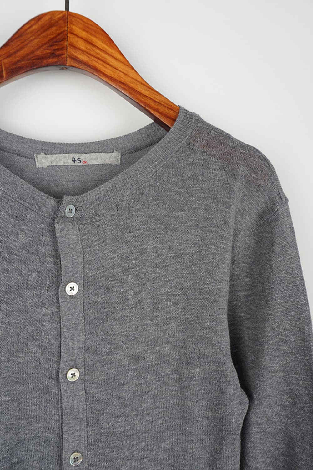  45RPM round neck light cardigan 상품이미지2