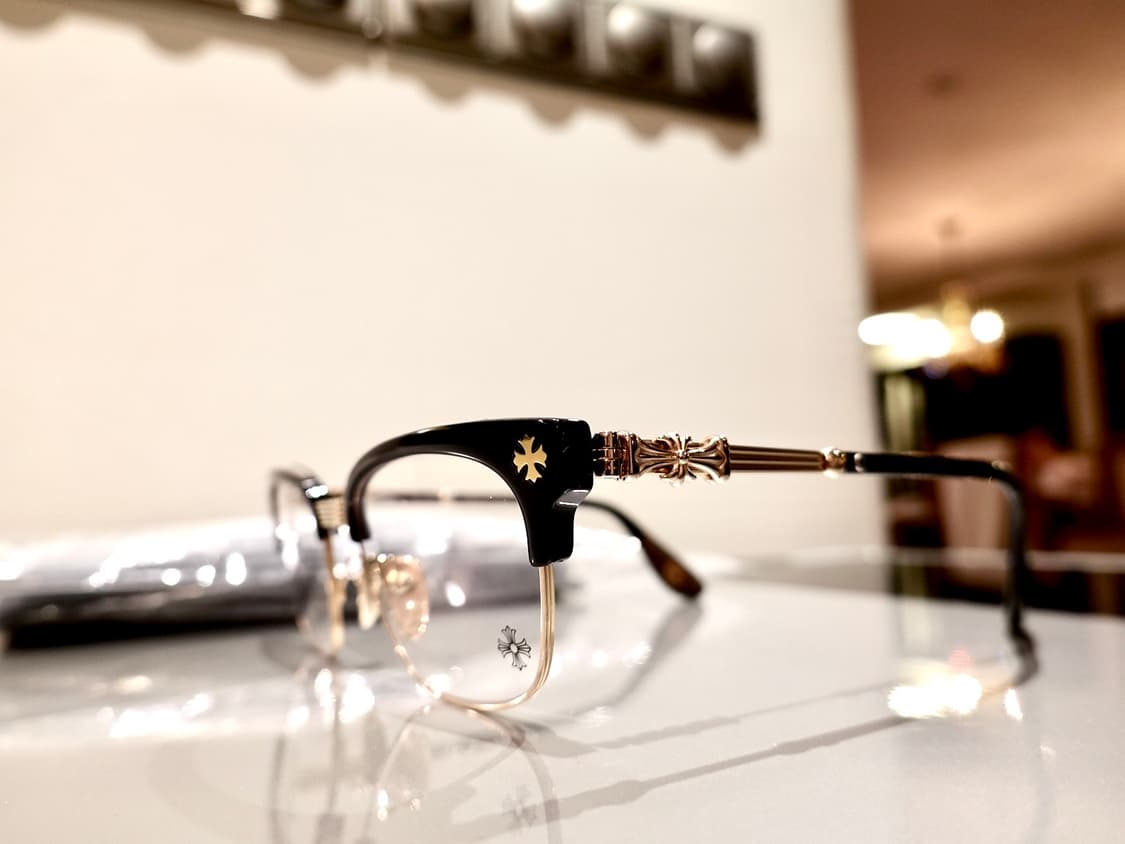 크롬하츠 보넨노이슈어2 블랙/골드 안경 상품이미지6