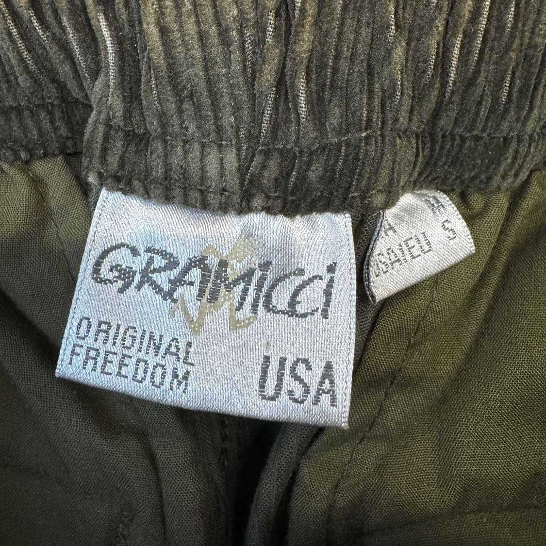 그라미치 코듀로이 벨티드 팬츠 상품이미지6