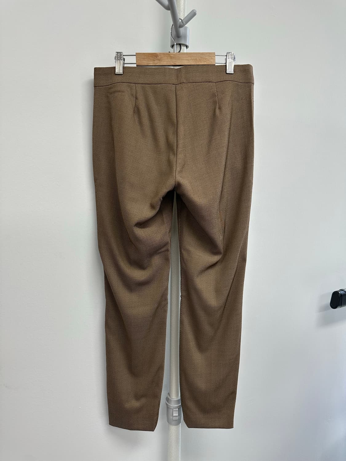 막스마라 사이드 가죽 버진울 슬랙스 팬츠 상품이미지5