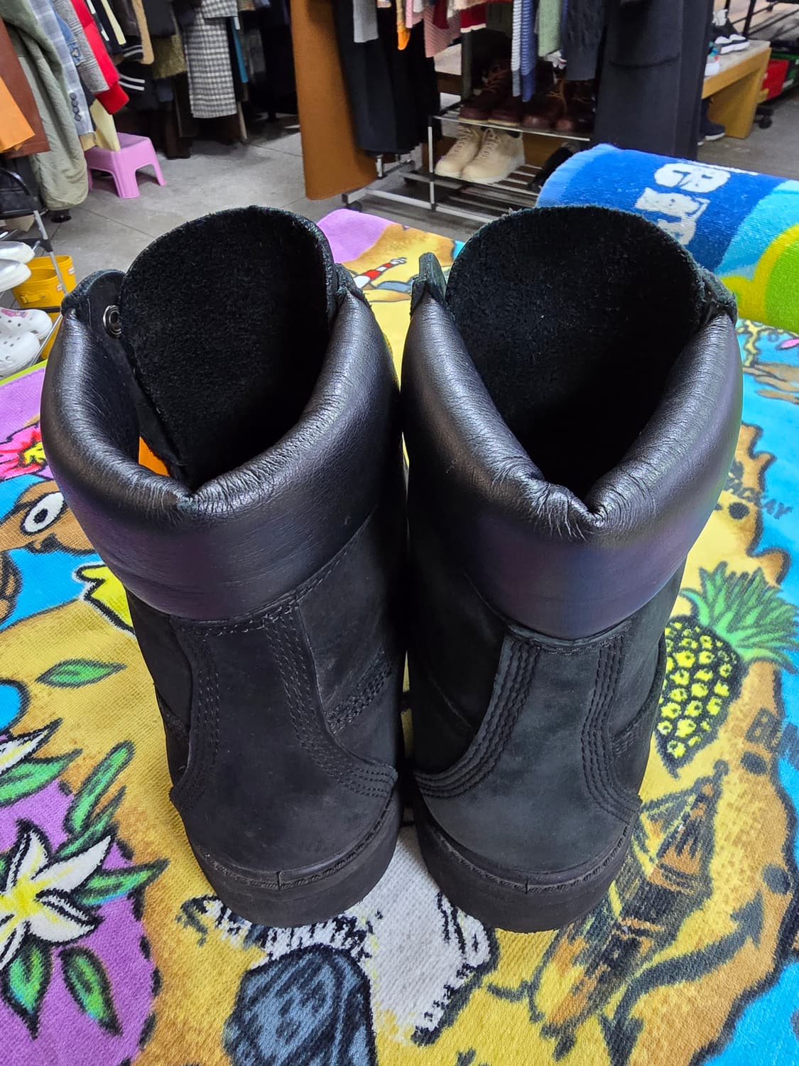 팀버랜드 블랙 워커 부츠 (1478) 상품이미지4