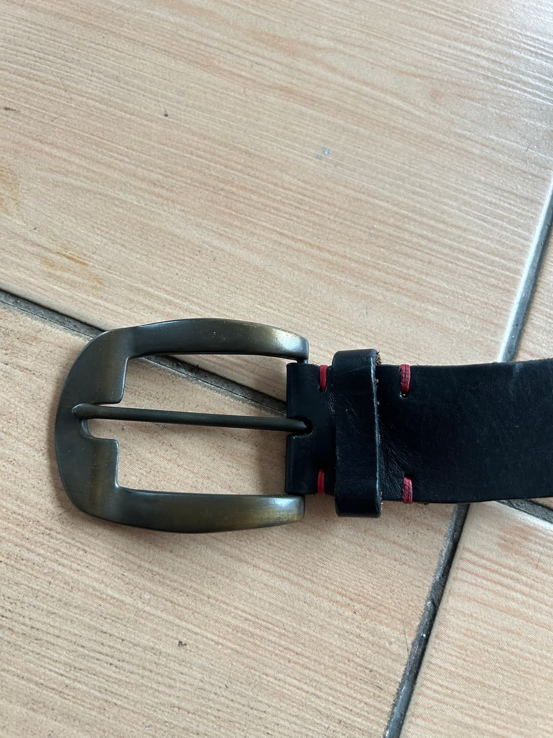 Vintage western leather belt 상품이미지2