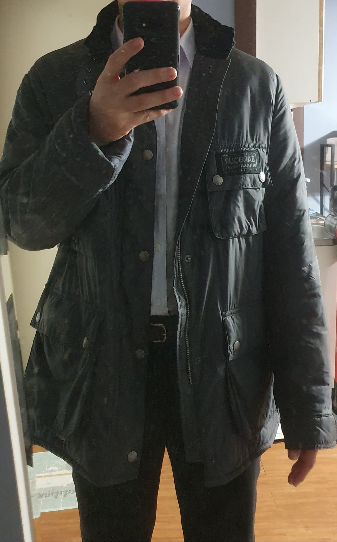 [XL] 바버 인터네셔널 패디드 자켓 상품이미지7