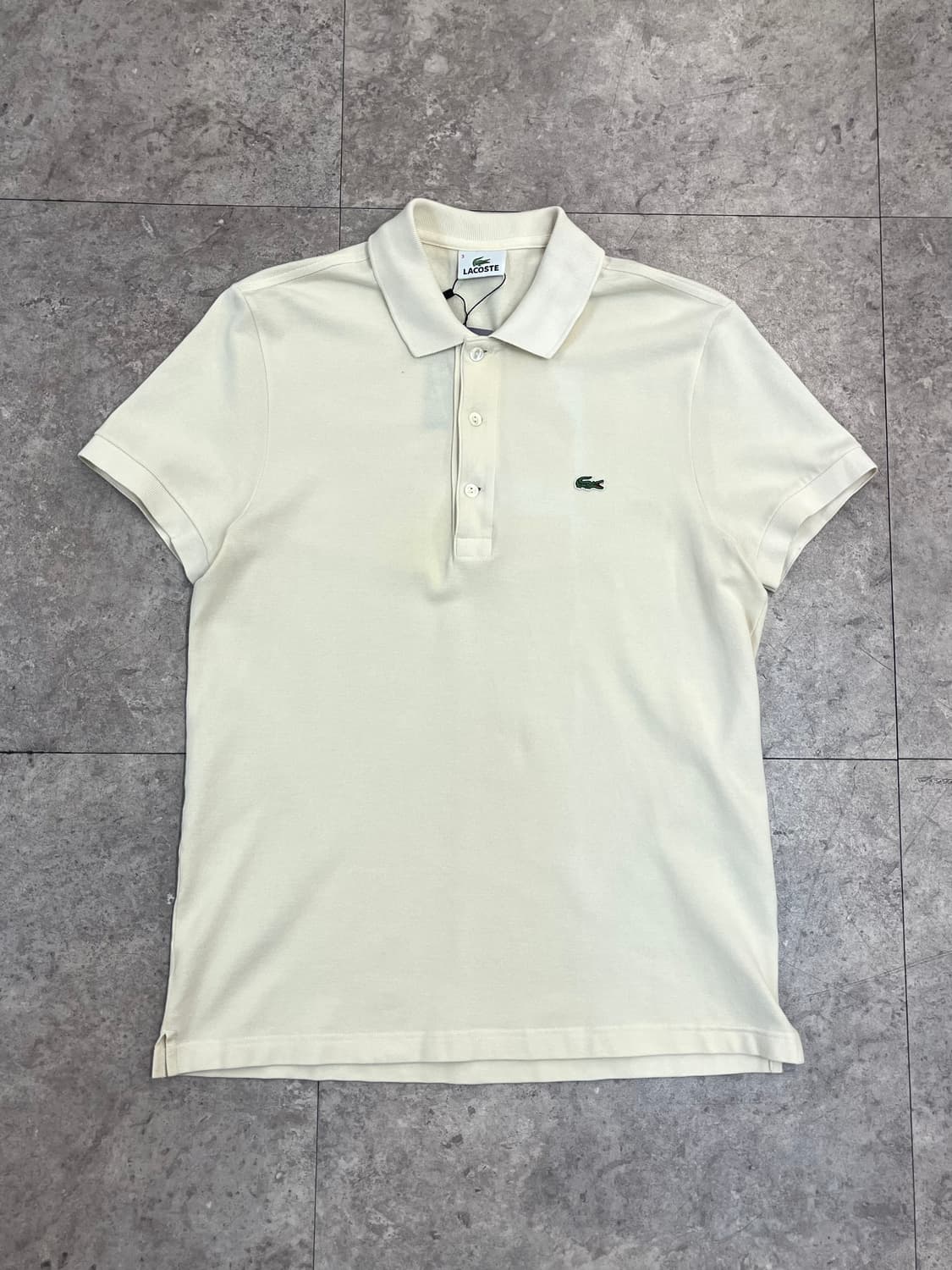 라코스테 반팔 카라티 아이보리 #csz4086 상품이미지4