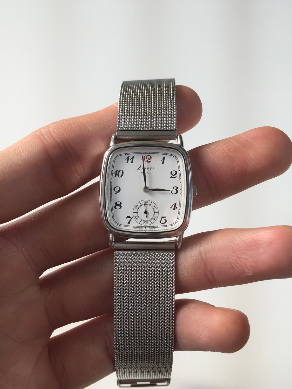 80s seiko avenue square arbic index 상품이미지1