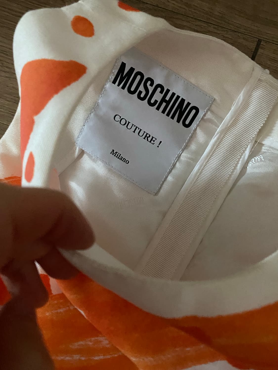 모스키노 쿠튀르 컬렉션 드레스 상품이미지7