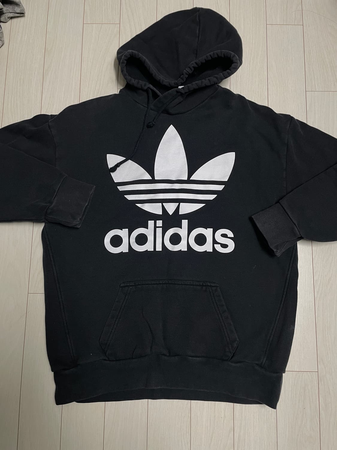 아디다스 오리지널 트레포일 오버 후드 CW1246 상품이미지4