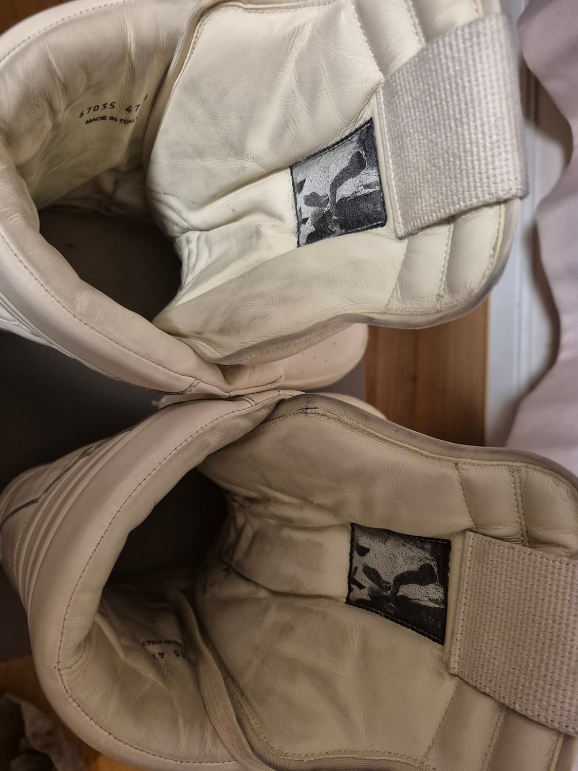 [47] Rick Owens Megageobasket Milk 상품이미지5