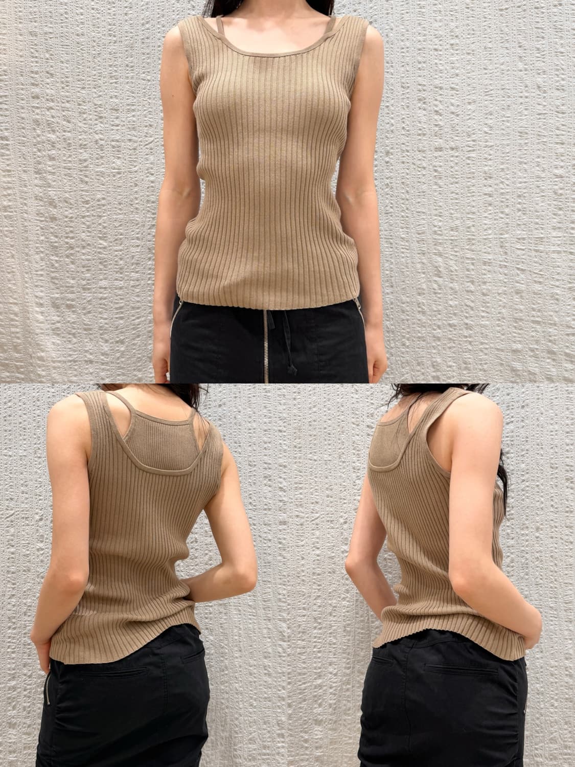 sand dune knit sleeveless 상품이미지6