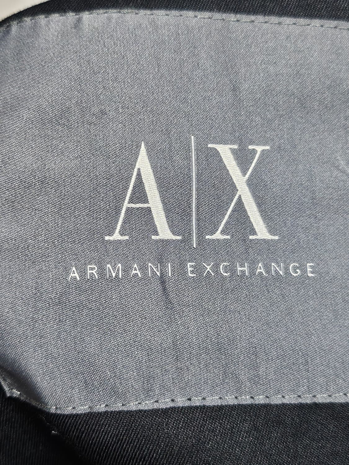 알마니 익스체인지 후드 트렌치 경량 코트 M 상품이미지6