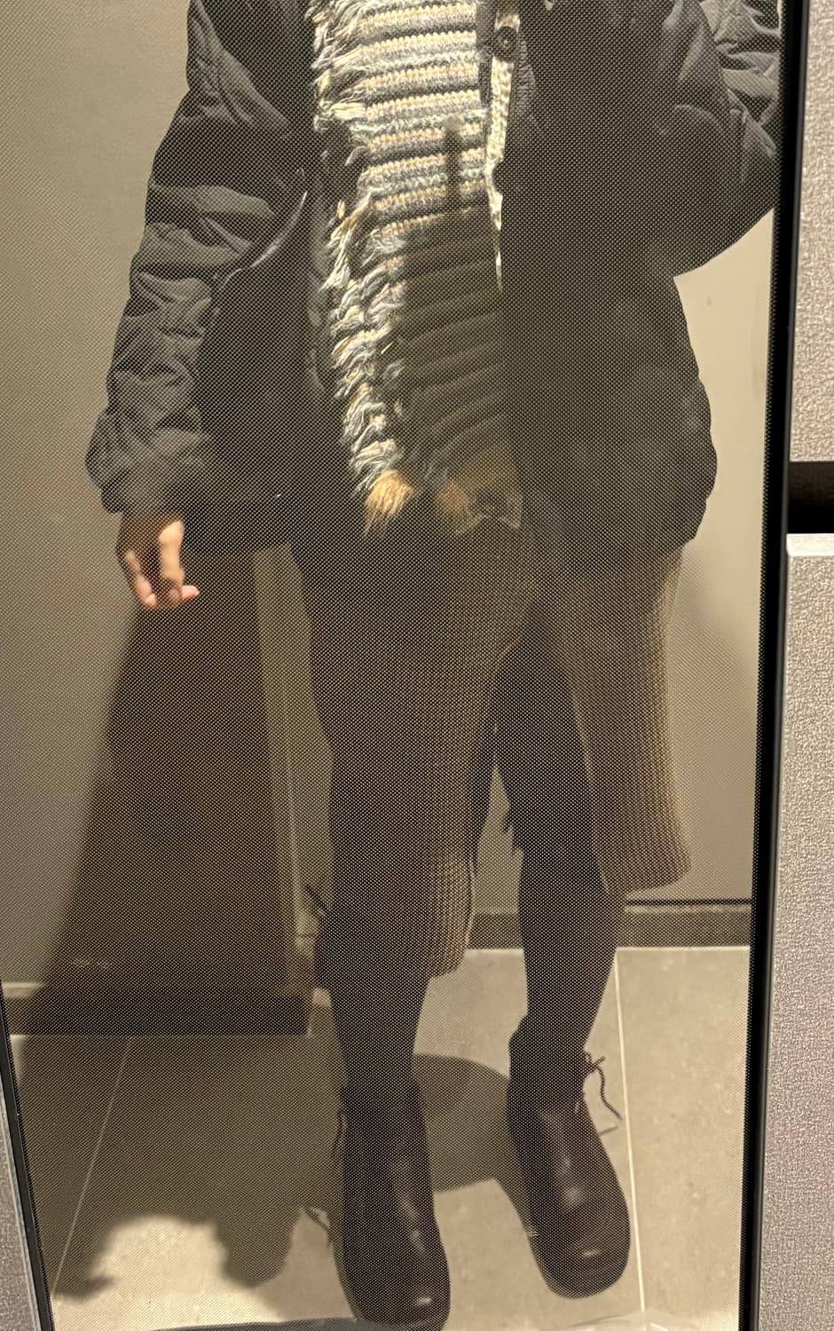 수나오쿠와하라 울 팬츠 상품이미지6