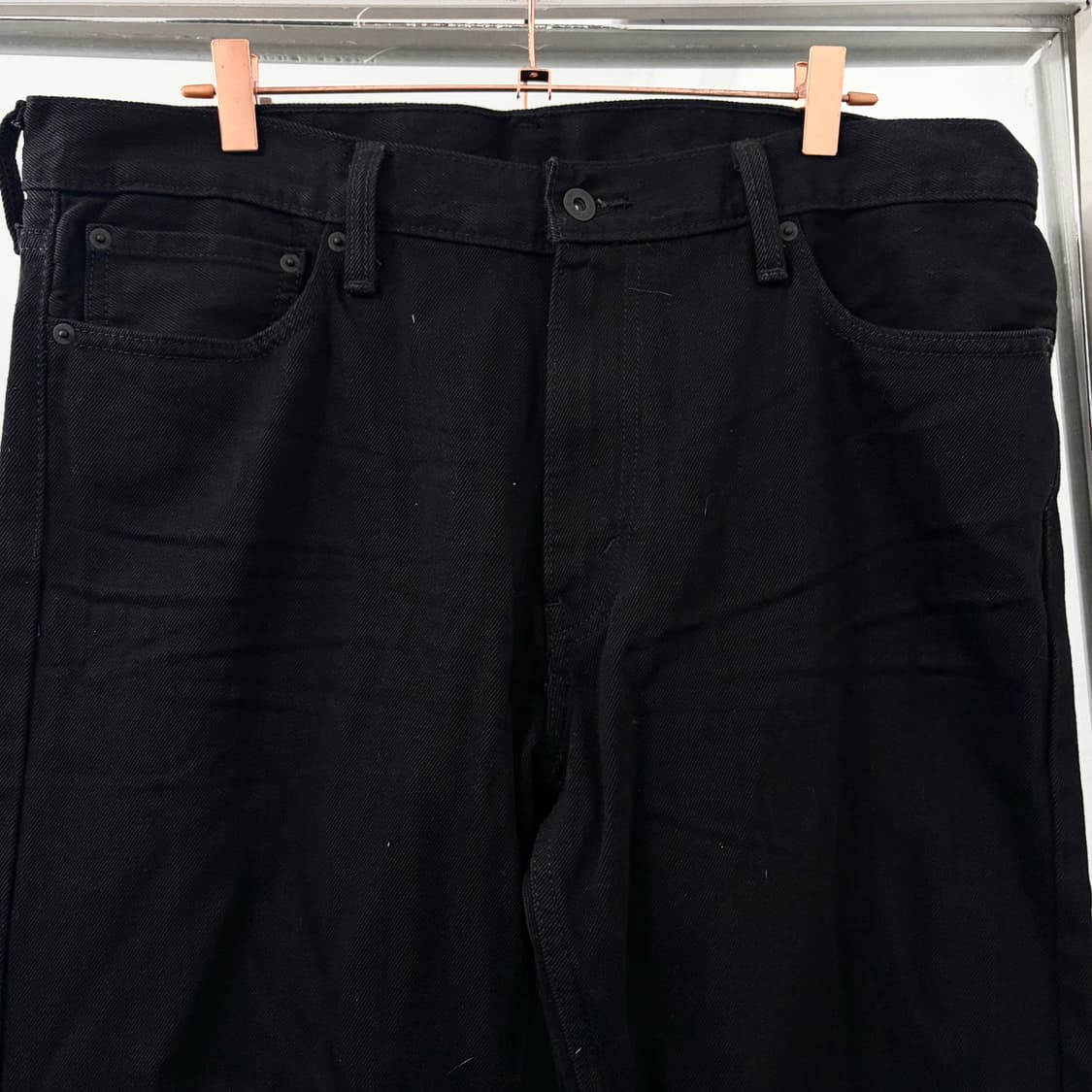 리바이스 504 블랙진 상품이미지6