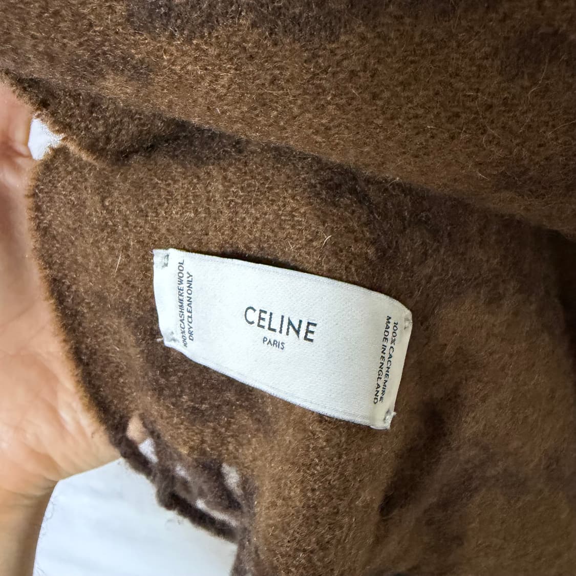 셀린느 24FW 캐시미어 머플러 상품이미지4