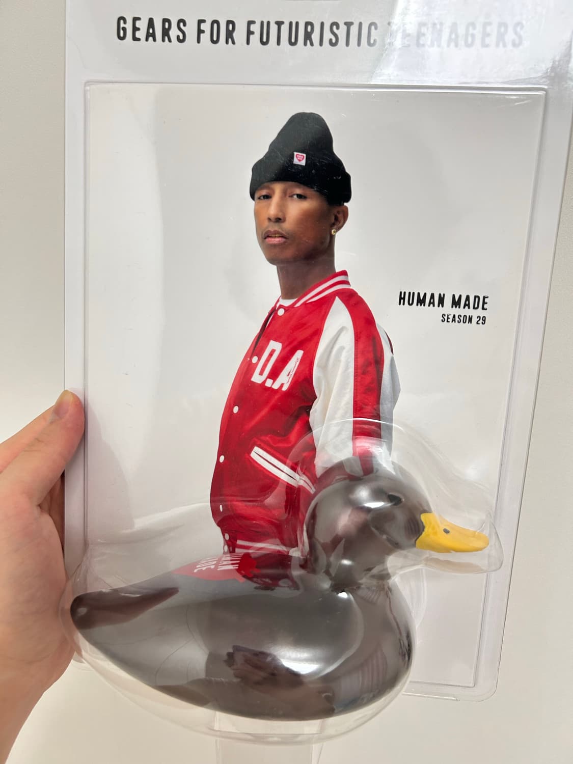 휴먼메이드 퍼렐 룩북(블랙러버덕) 상품이미지1