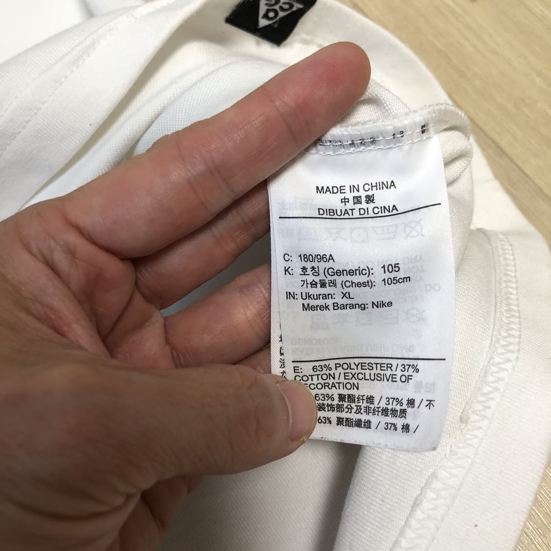 (XL) 나이키 NIKE ACG 행루즈 서밋 반팔 티셔츠 화이트 상품이미지8