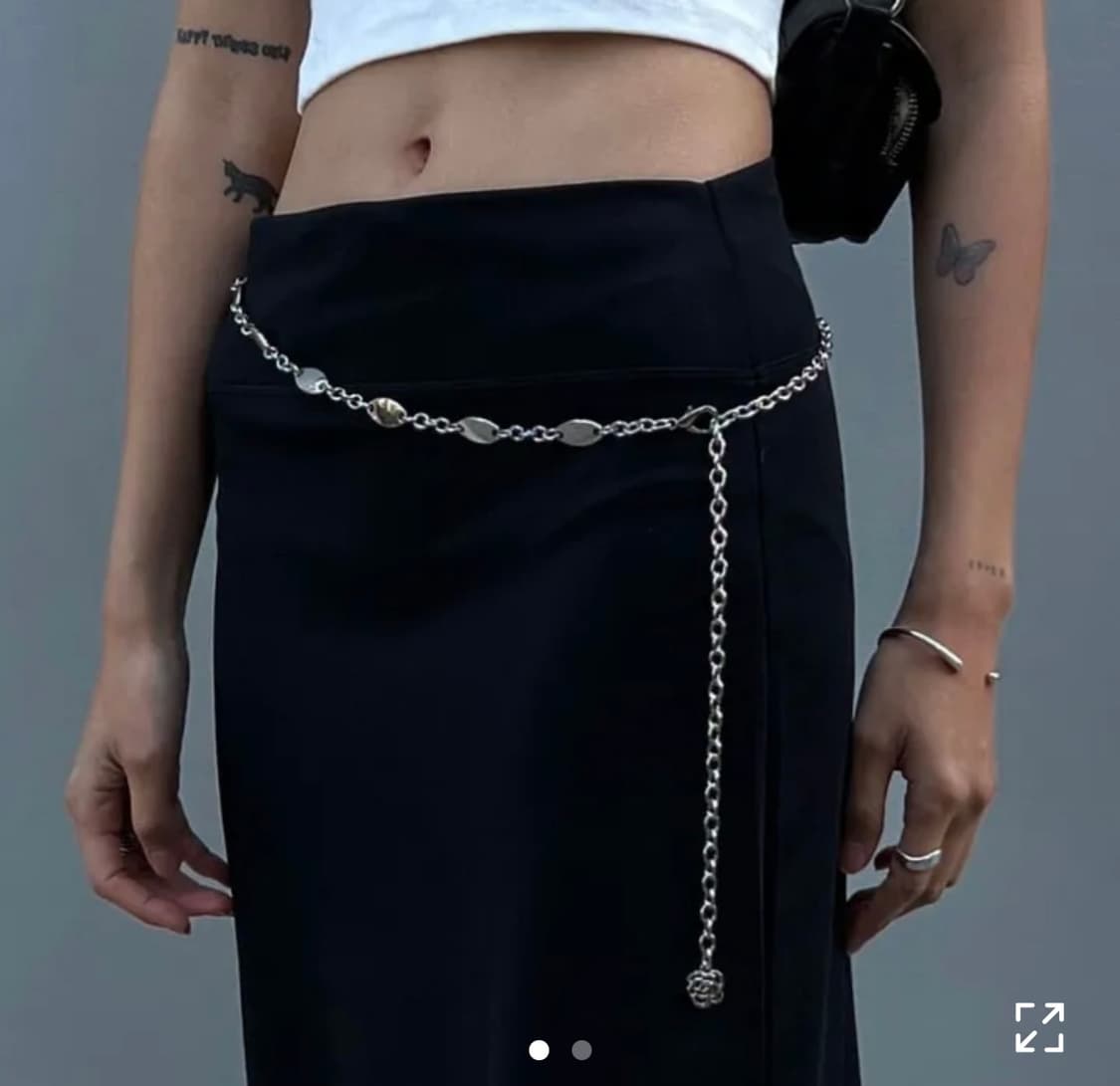 로즈 체인 벨트 상품이미지1