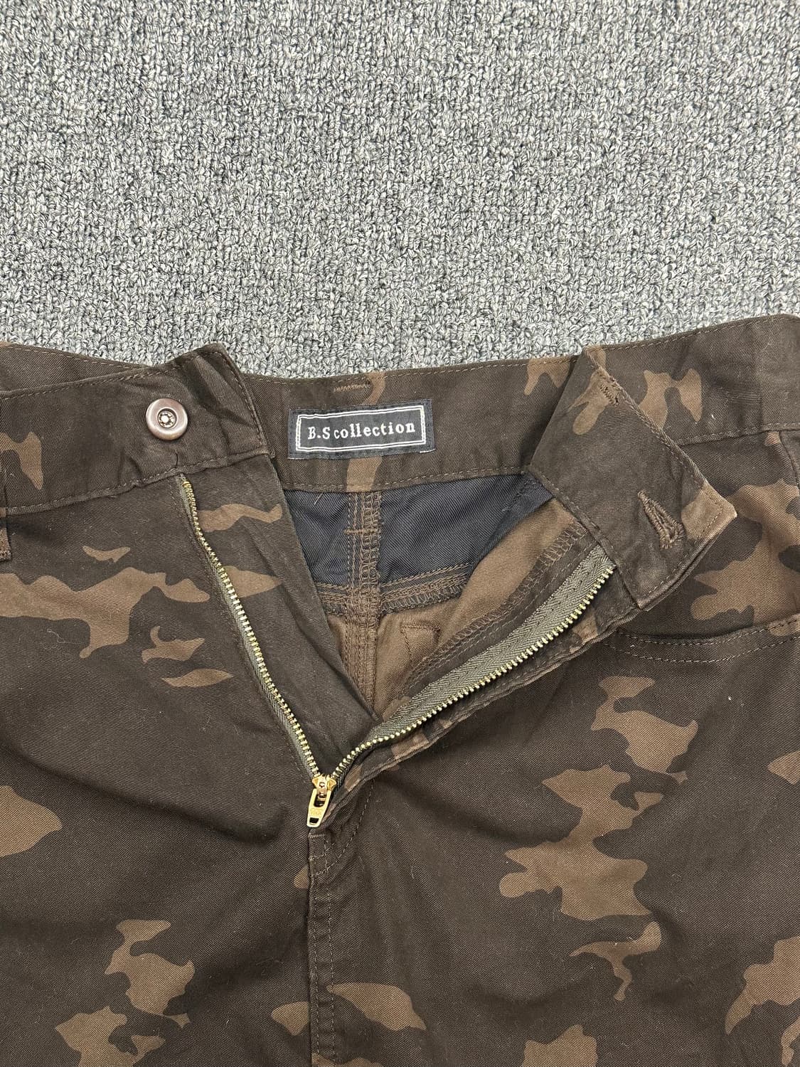 M)Japanese vintage 카모 트임 미니 스커트 상품이미지2