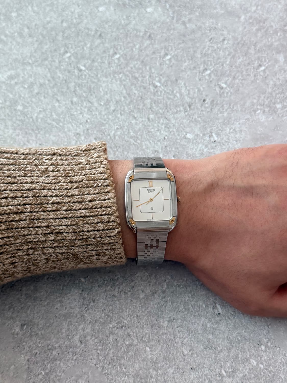 Seiko 세이코 쿼츠 스퀘어 상품이미지7