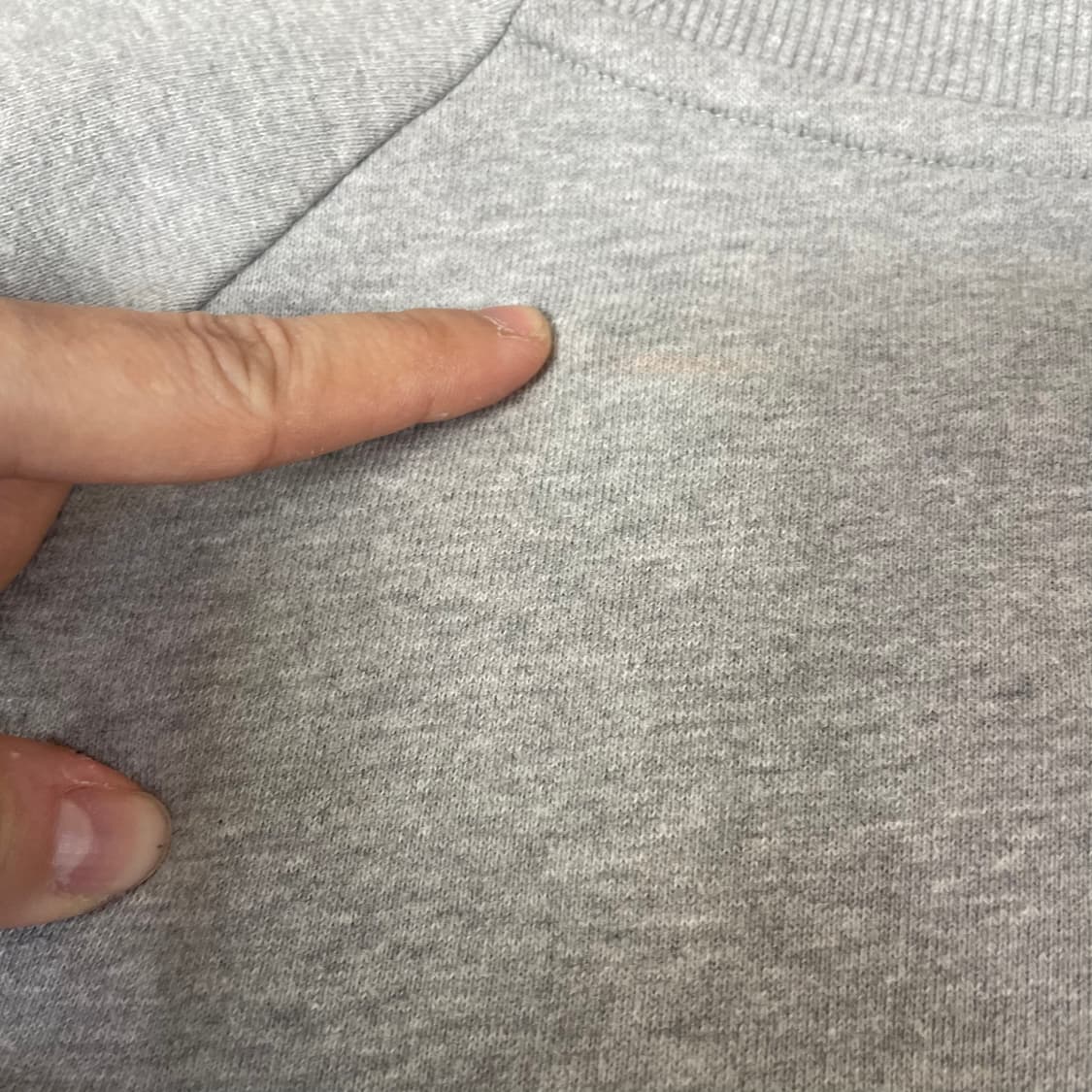 휠라 미니 로고 그레이 맨투맨 105 상품이미지6