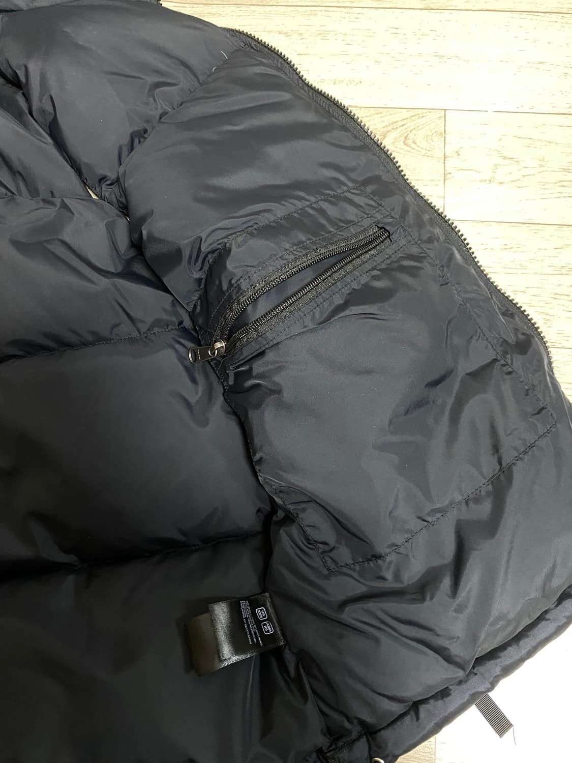 노스페이스 눕시 700 패딩 조끼 XS 블랙 상품이미지8