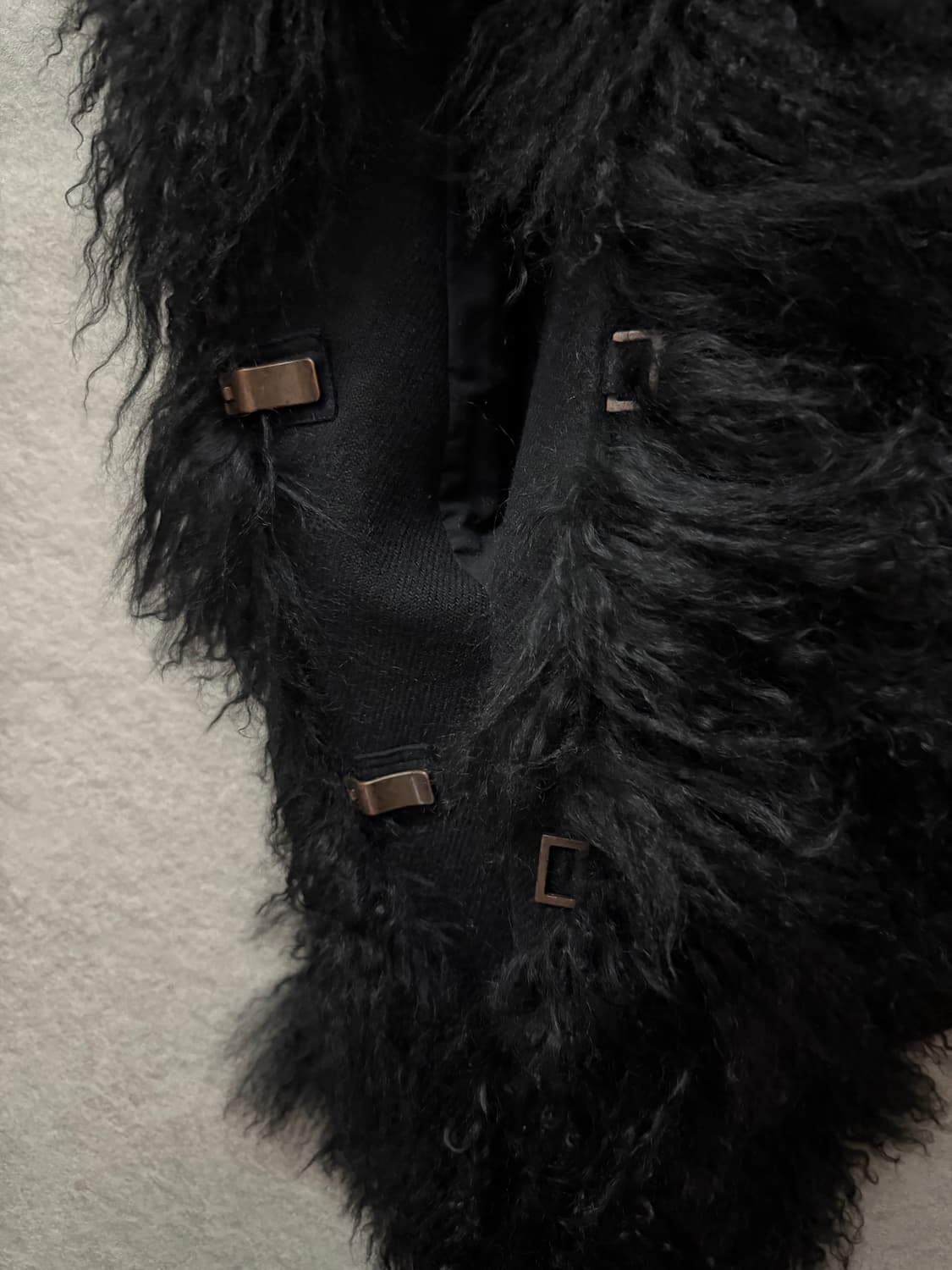 11FW 메종 마르지엘라 스티치 몽골리안 퍼코트 상품이미지6