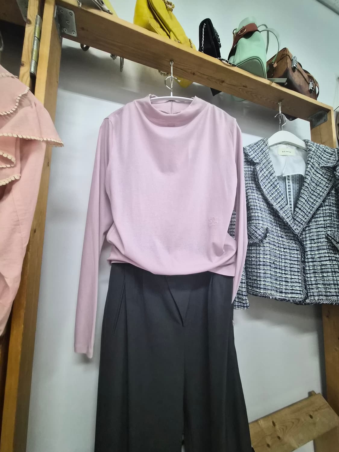 타임 스판 실크코튼 티 상품이미지1