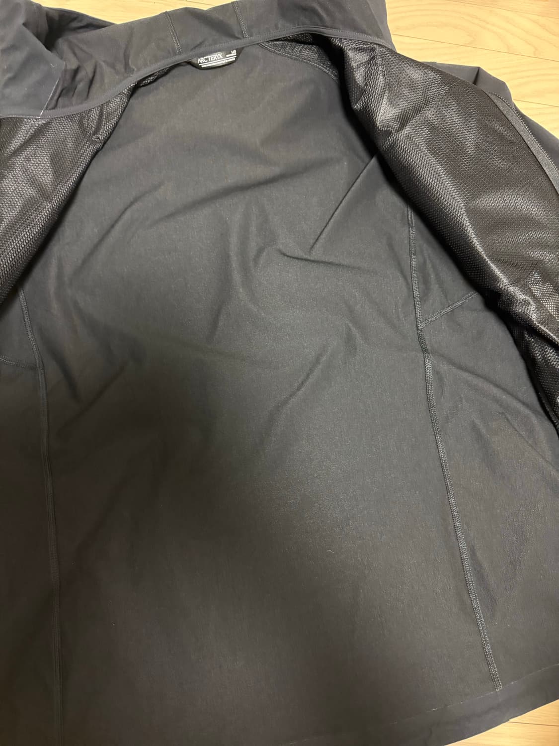 S급) 아크테릭스 감마 후디 블랙 L 상품이미지4