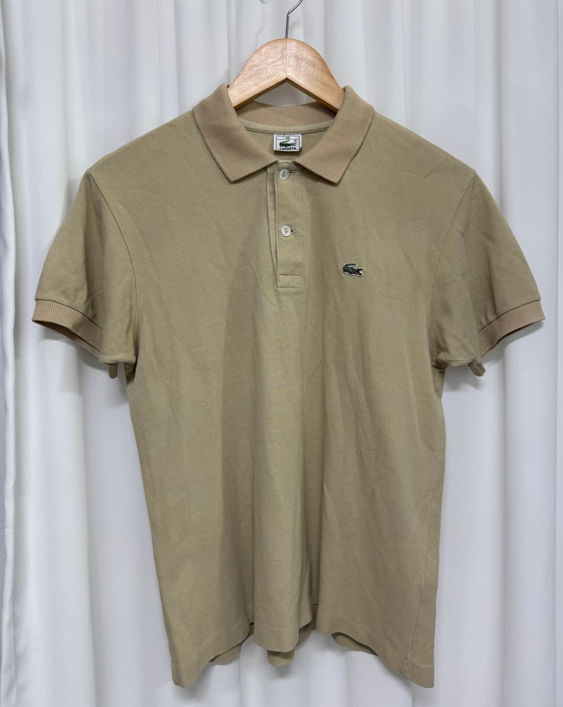 라코스테 베이지 반팔 pk 폴로티  상품이미지1
