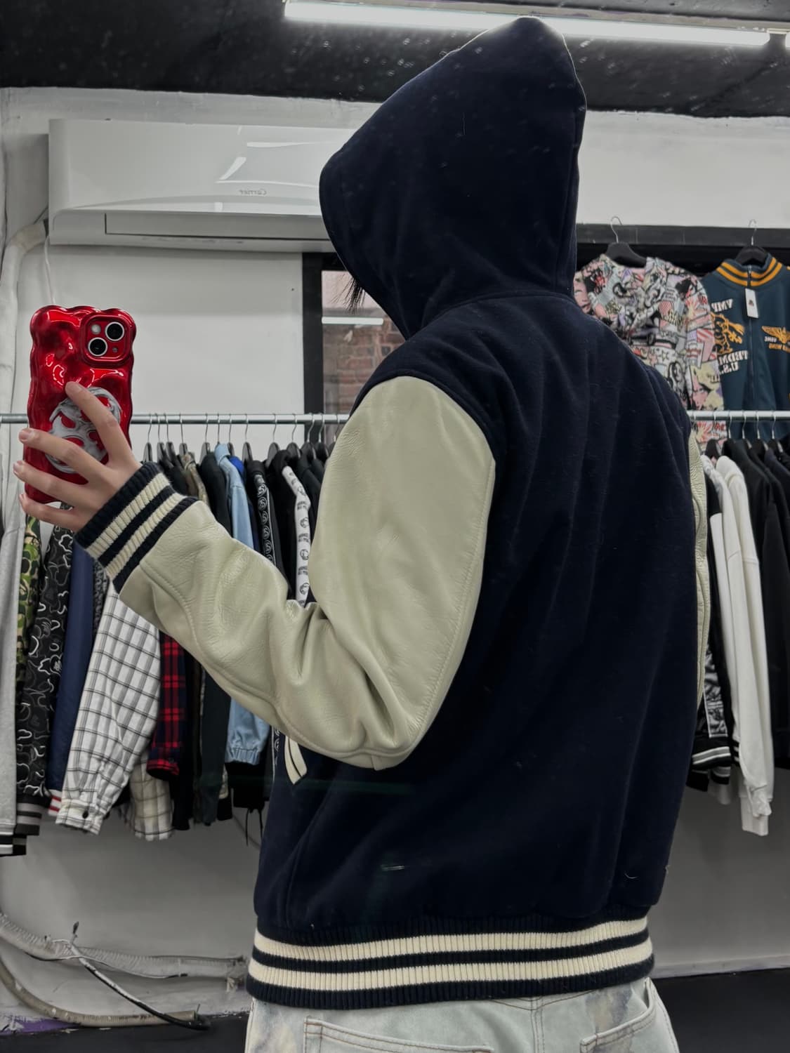 프릭스 스토어 후드 바시티 자켓 상품이미지5