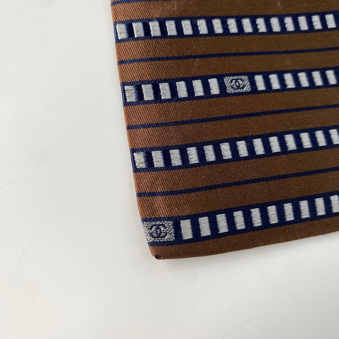 샤넬(CHANEL)모노그램 명품 정품 넥타이 상품이미지8