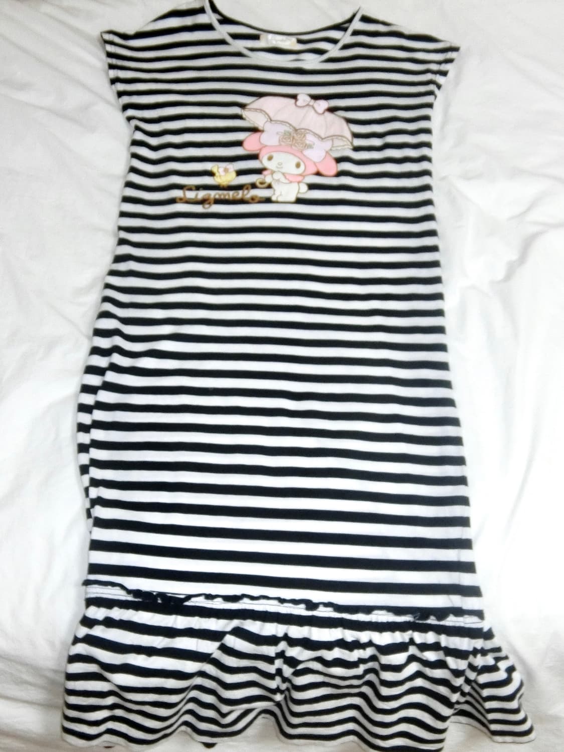 LIZMELO 리즈멜로 마이멜로디 히메갸루 롱 원피스 상품이미지5