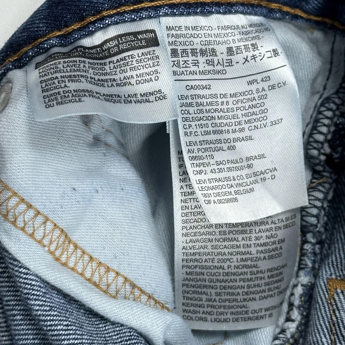 리바이스 550 오리지널 데님 팬츠 (36인치) 상품이미지6