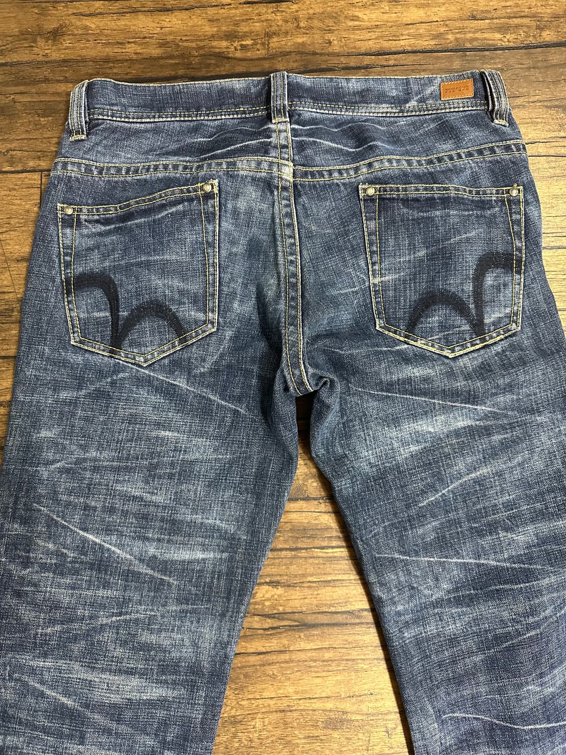 Nicole Club For Men 니콜클럽포맨 워싱 데님 팬츠 32 새 상품이미지5