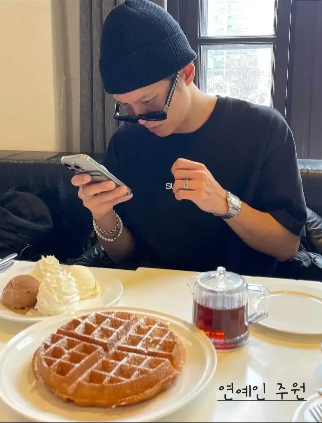 까르띠에 산토스 갈베 스틸 XL 블랙로만 오토매틱 남성시계 08년식 상품이미지6