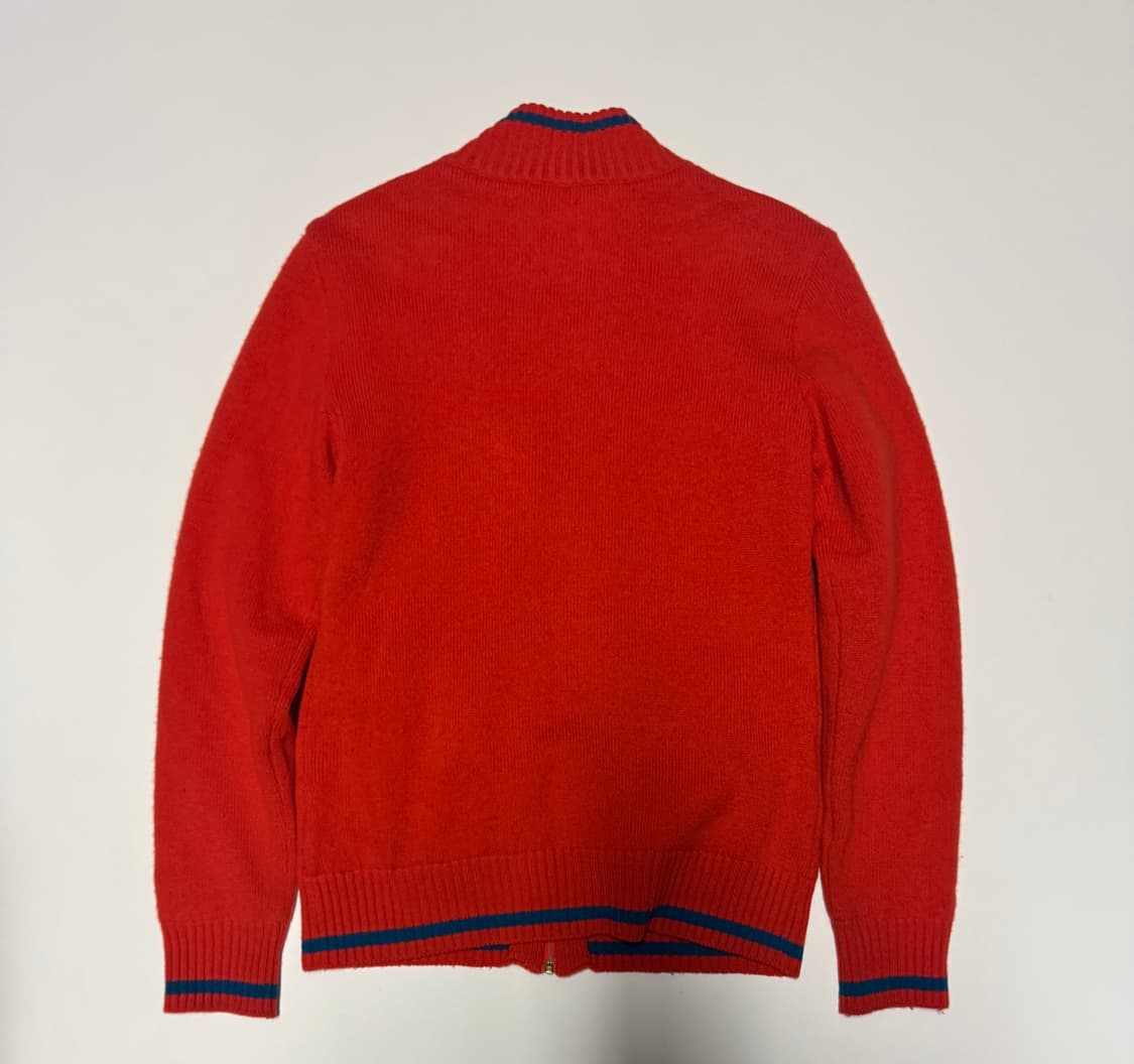 여성 루이까스텔 오렌지 방풍 니트 집업 S 상품이미지2