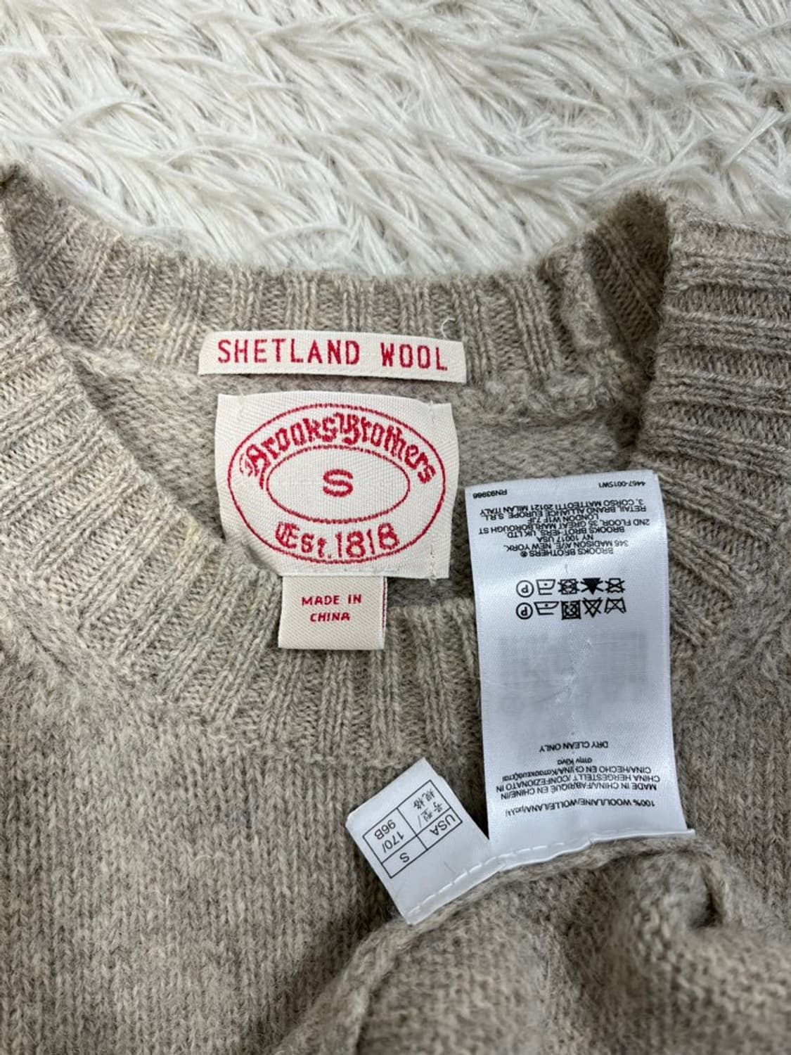 브룩스브라더스 울 니트 티셔츠/#2840 상품이미지5