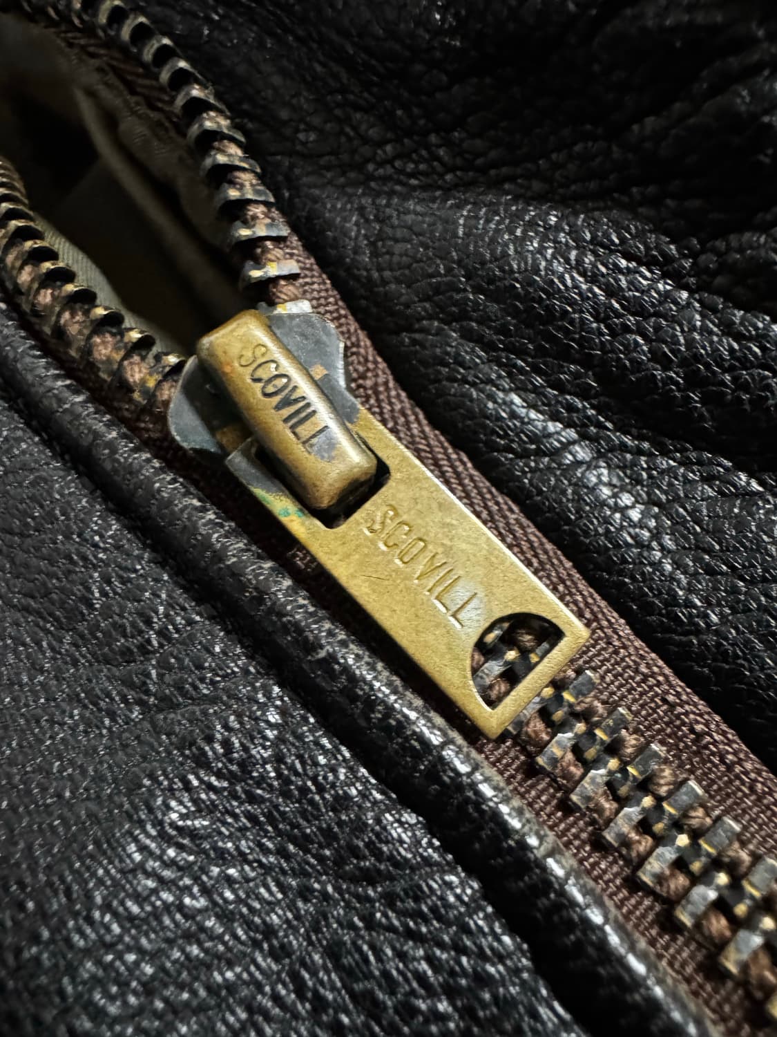 USA made)엘엘빈(llbean) A-2 레더자켓 44 상품이미지5