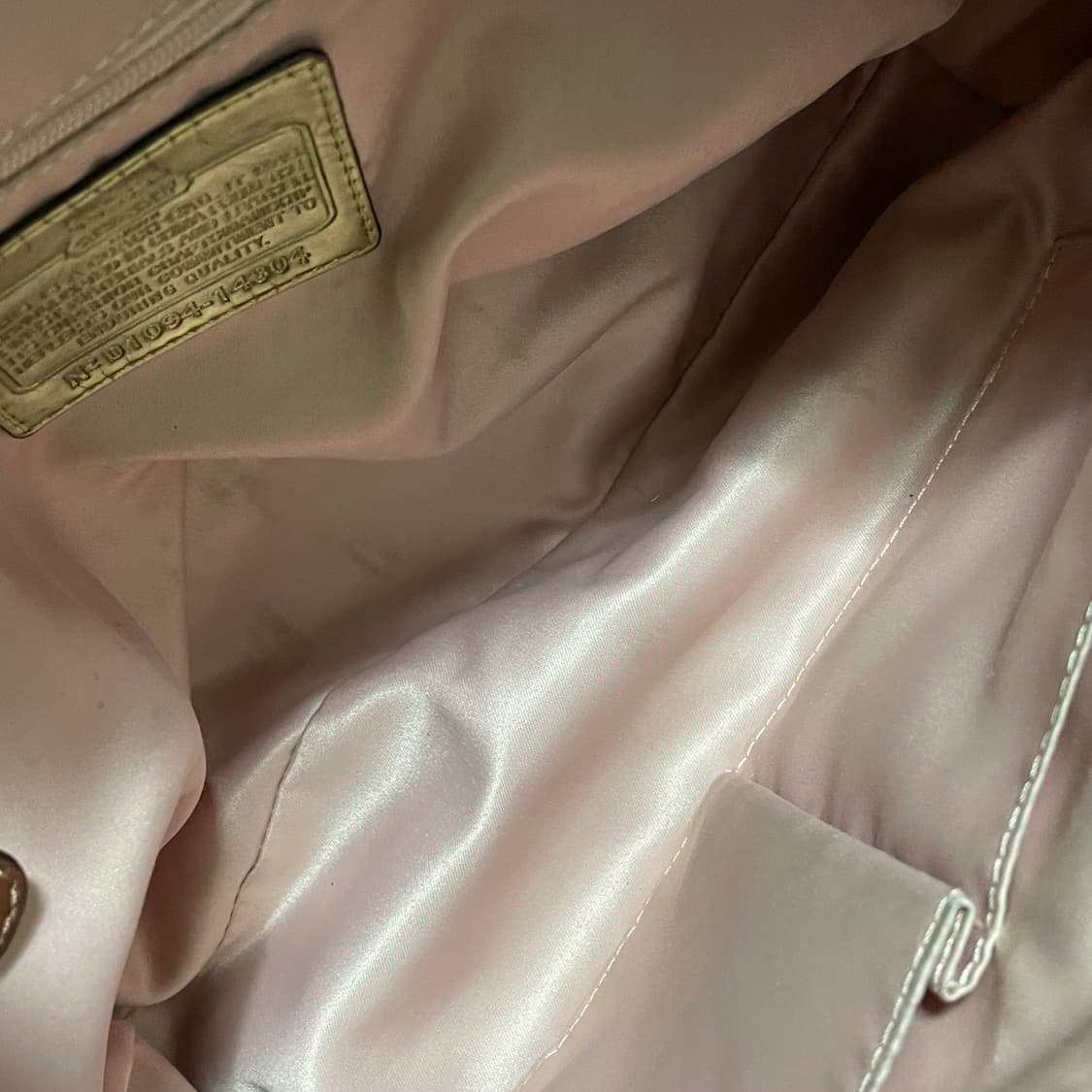 코치 빈티지 레더 숄더백 핸드백 브라운 상품이미지5