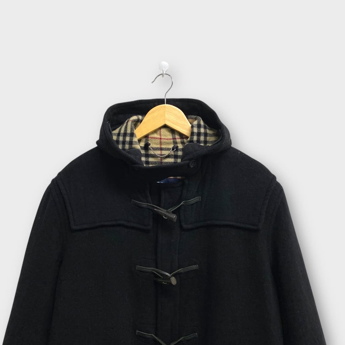 버버리 울 더플코트 M-L 상품이미지3