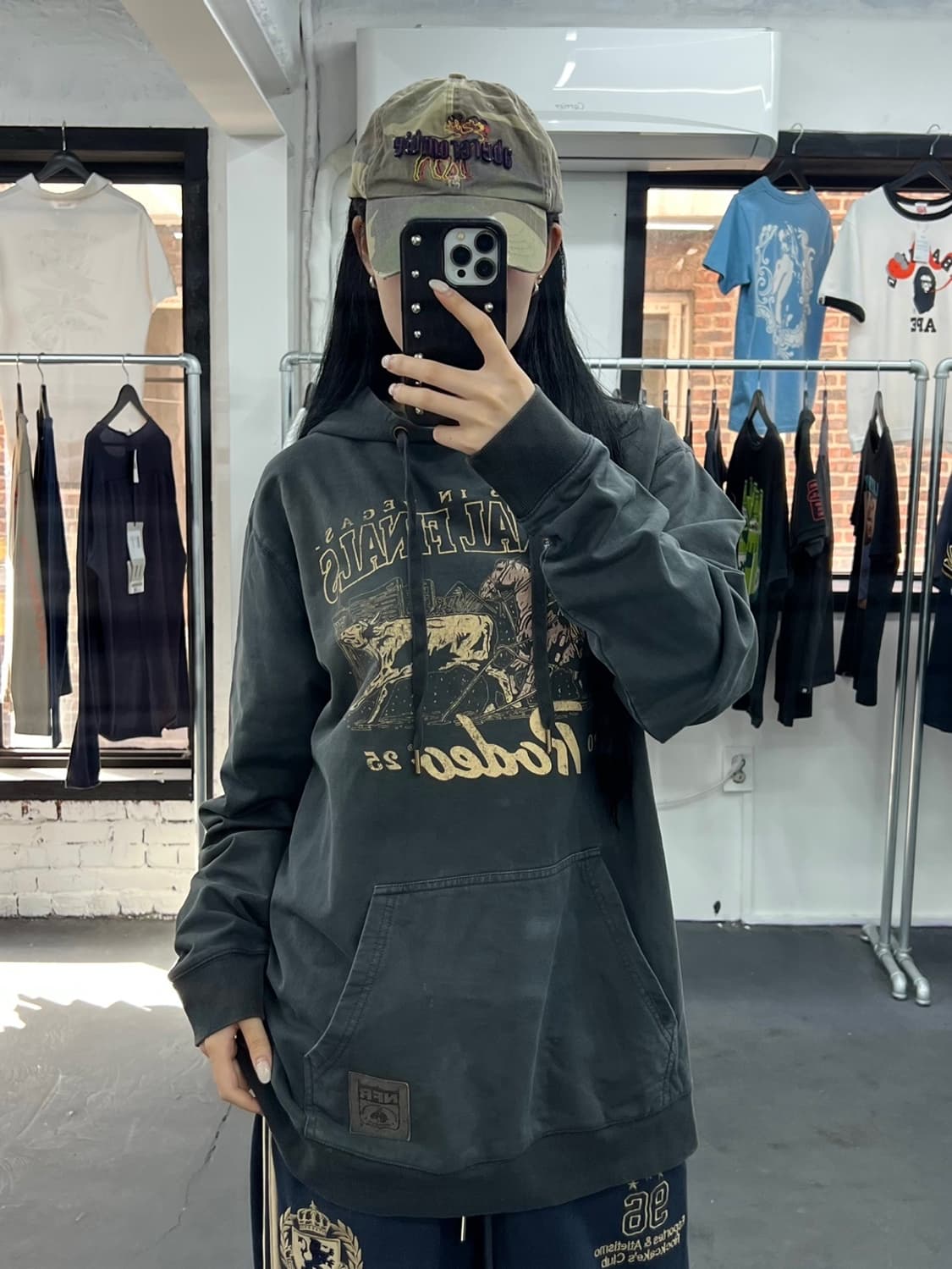 VTG NFR Pro Rodeo 후드티 상품이미지1