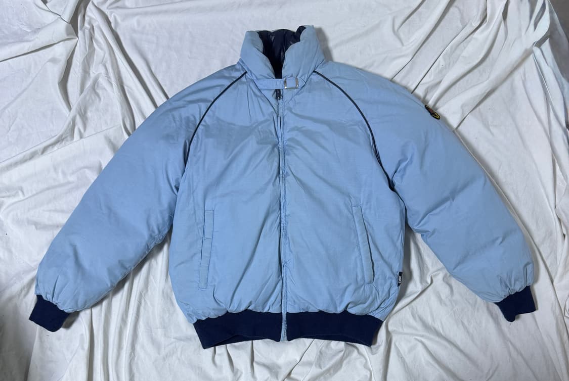 80s 몽클레어 아식스 스키라인 리버시블 패딩 상품이미지3